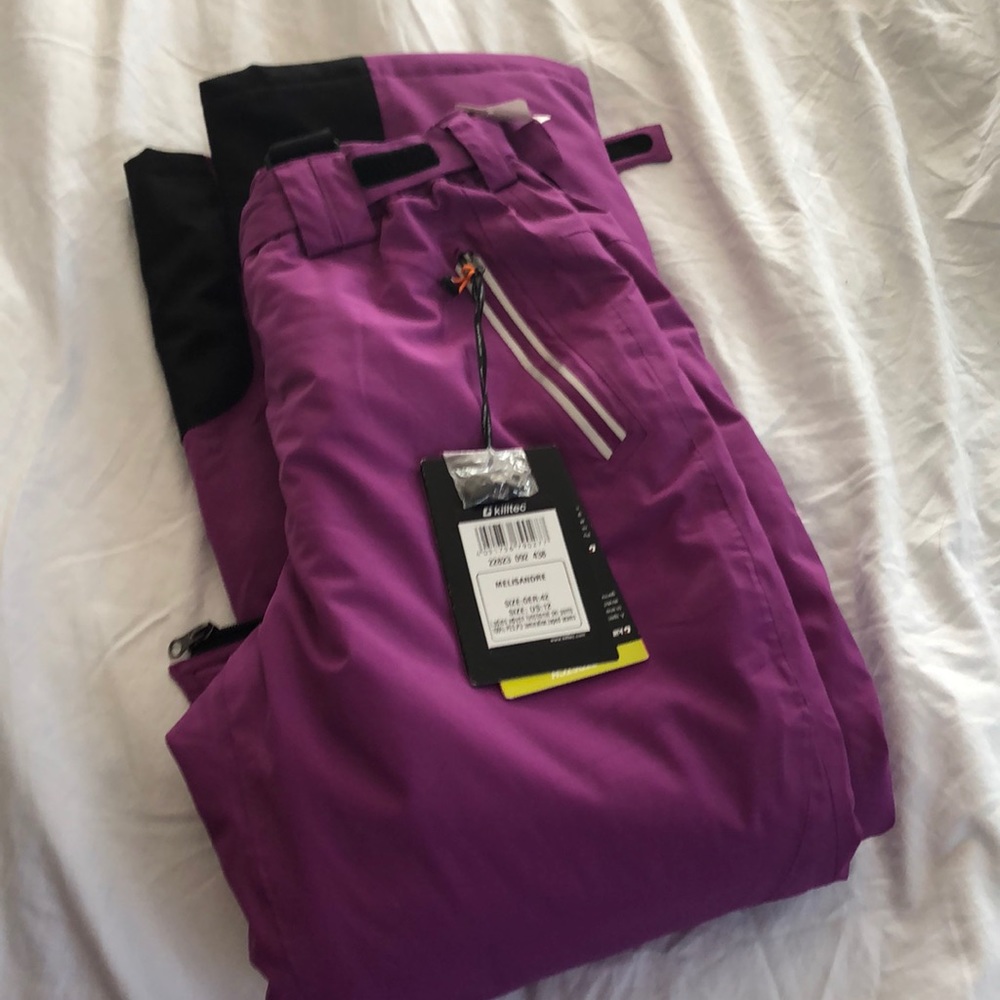 Killtec Melisandre snowboarding overalls purple 12